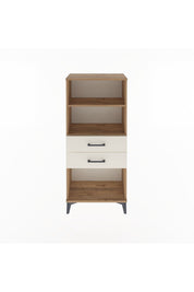 Arges Dolap 2 Raflı 2 Çekmeceli 60x30x134 - S17M048V7A