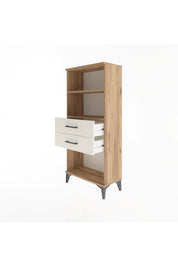 Arges Dolap 2 Raflı 2 Çekmeceli 60x30x134 - S17M048V7A