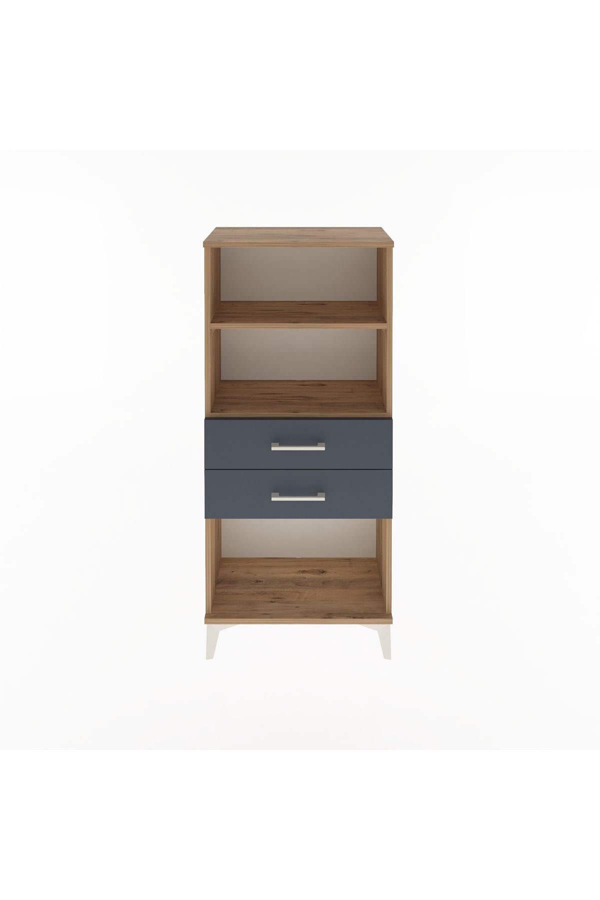 Arges Dolap 2 Raflı 2 Çekmeceli 60x30x134 - S17M048V8A
