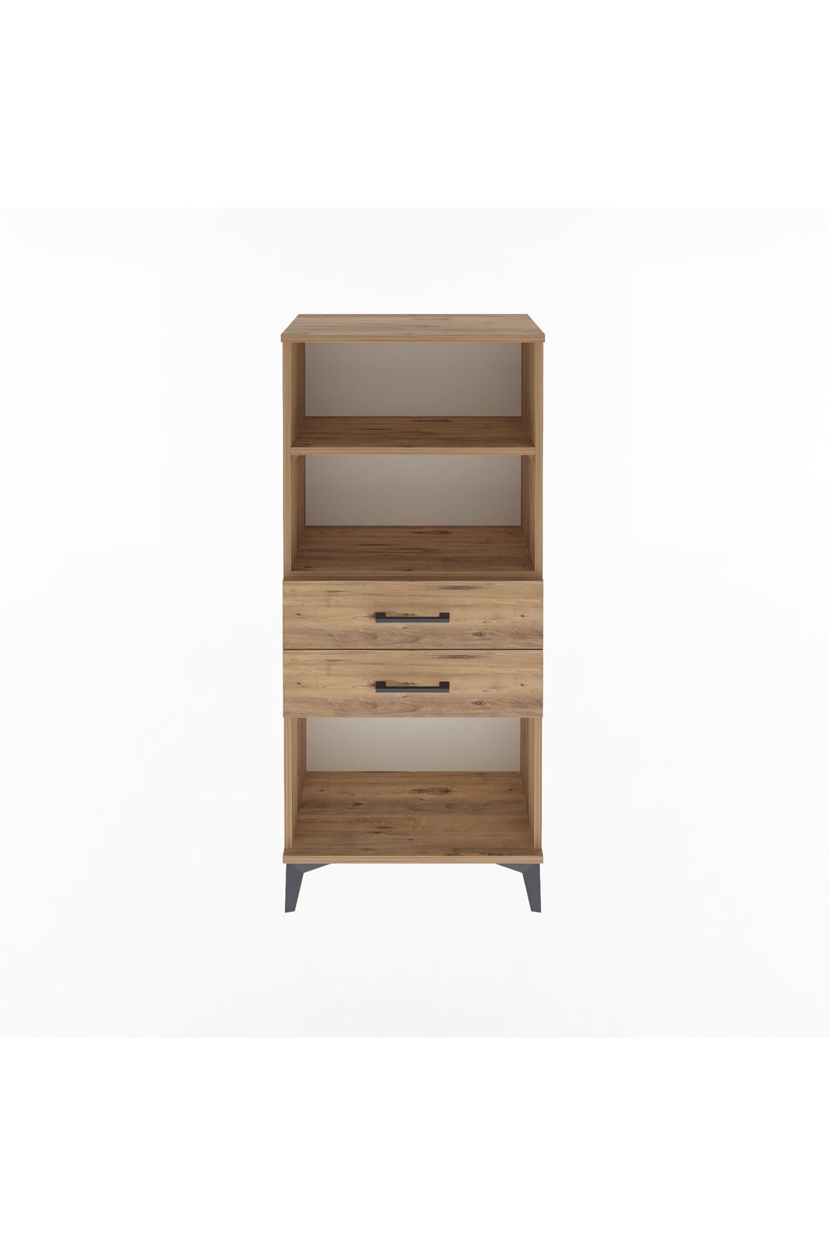 Arges Dolap 2 Raflı 2 Çekmeceli 60x30x134 - S17M048V9A