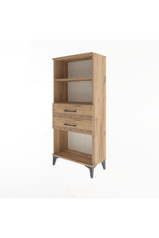 Arges Dolap 2 Raflı 2 Çekmeceli 60x30x134 - S17M048V9A