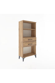 Arges Dolap 2 Raflı 2 Çekmeceli 60x30x134 - S17M048V9A