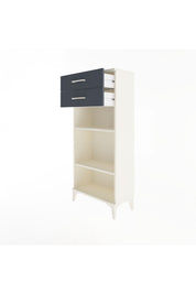 Arges Dolap 2 Raflı 2 Çekmeceli 60x30x134 - S17M049V2A