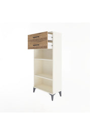 Arges Dolap 2 Raflı 2 Çekmeceli 60x30x134 - S17M049V3A