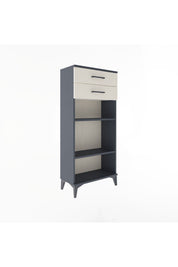 Arges Dolap 2 Raflı 2 Çekmeceli 60x30x134 - S17M049V4A