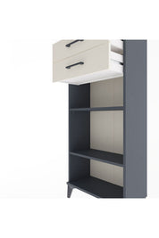 Arges Dolap 2 Raflı 2 Çekmeceli 60x30x134 - S17M049V4A