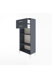 Arges Dolap 2 Raflı 2 Çekmeceli 60x30x134 - S17M049V5A