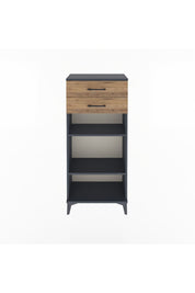 Arges Dolap 2 Raflı 2 Çekmeceli 60x30x134 - S17M049V6A