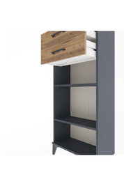 Arges Dolap 2 Raflı 2 Çekmeceli 60x30x134 - S17M049V6A