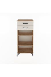 Arges Dolap 2 Raflı 2 Çekmeceli 60x30x134 - S17M049V7A