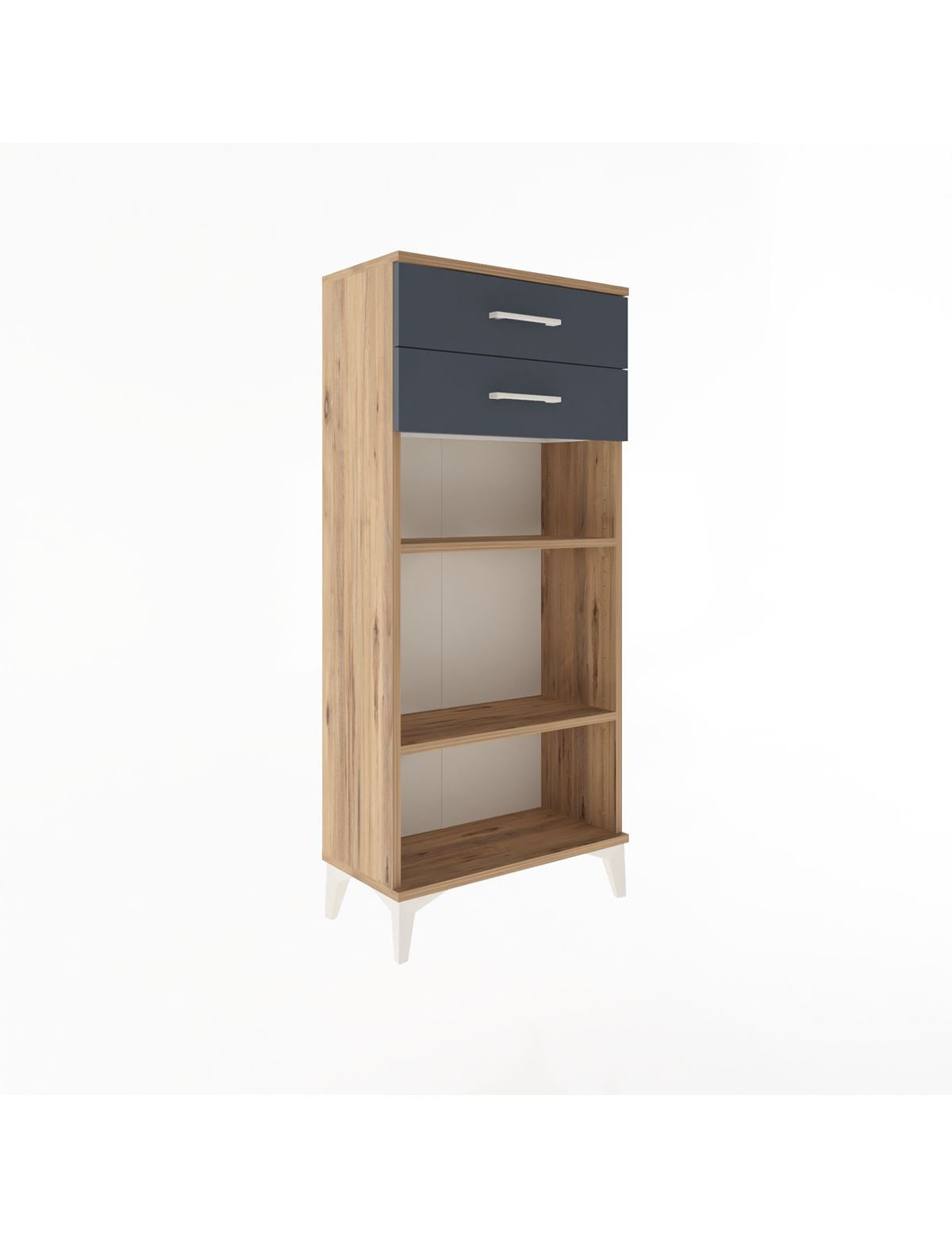 Arges Dolap 2 Raflı 2 Çekmeceli 60x30x134 - S17M049V8A