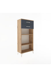 Arges Dolap 2 Raflı 2 Çekmeceli 60x30x134 - S17M049V8A