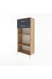 Arges Dolap 2 Raflı 2 Çekmeceli 60x30x134 - S17M049V8A