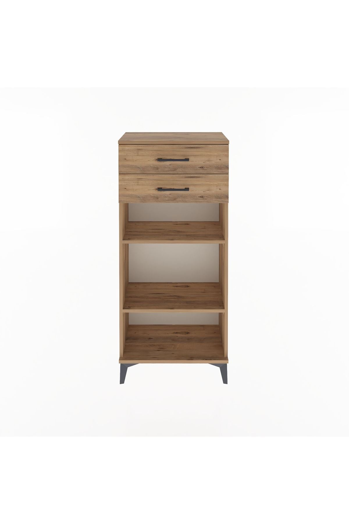 Arges Dolap 2 Raflı 2 Çekmeceli 60x30x134 - S17M049V9A