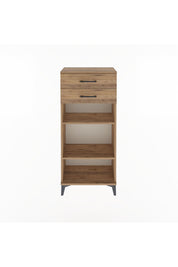 Arges Dolap 2 Raflı 2 Çekmeceli 60x30x134 - S17M049V9A
