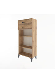 Arges Dolap 2 Raflı 2 Çekmeceli 60x30x134 - S17M049V9A