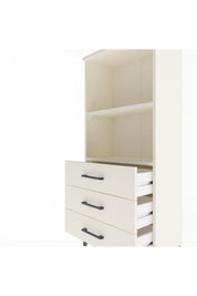 Arges Dolap 2 Raflı 3 Çekmeceli 60x30x134 - S17M050V1A