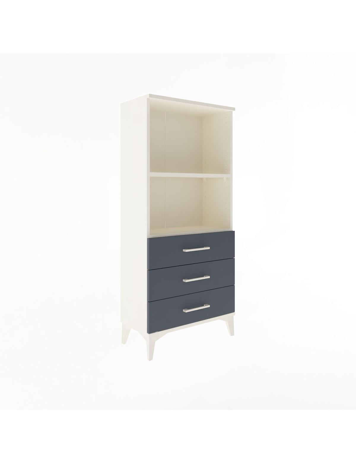 Arges Dolap 2 Raflı 3 Çekmeceli 60x30x134 - S17M050V2A