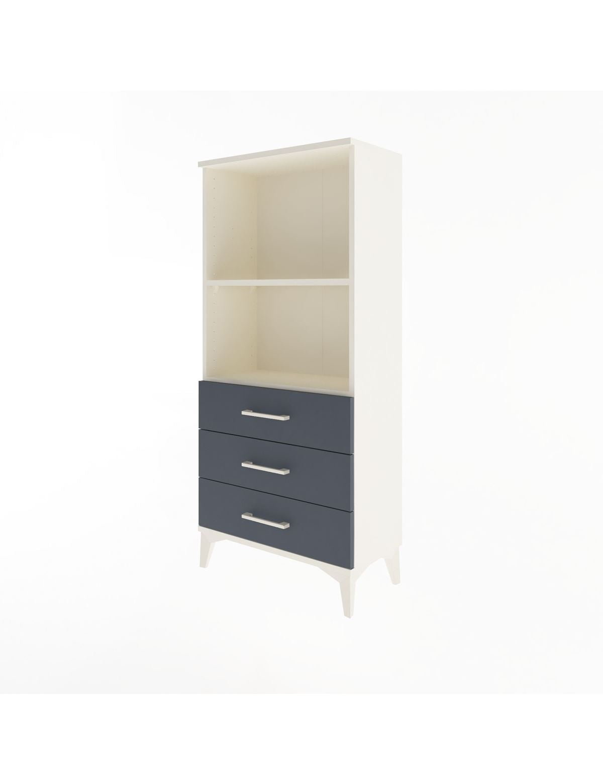 Arges Dolap 2 Raflı 3 Çekmeceli 60x30x134 - S17M050V2A
