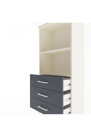 Arges Dolap 2 Raflı 3 Çekmeceli 60x30x134 - S17M050V2A
