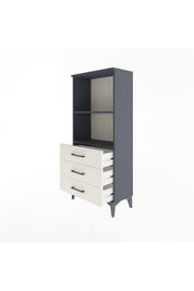 Arges Dolap 2 Raflı 3 Çekmeceli 60x30x134 - S17M050V4A