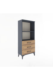 Arges Dolap 2 Raflı 3 Çekmeceli 60x30x134 - S17M050V6A