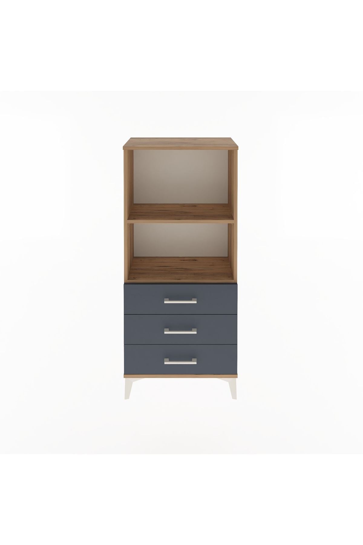 Arges Dolap 2 Raflı 3 Çekmeceli 60x30x134 - S17M050V8A