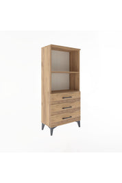 Arges Dolap 2 Raflı 3 Çekmeceli 60x30x134 - S17M050V9A