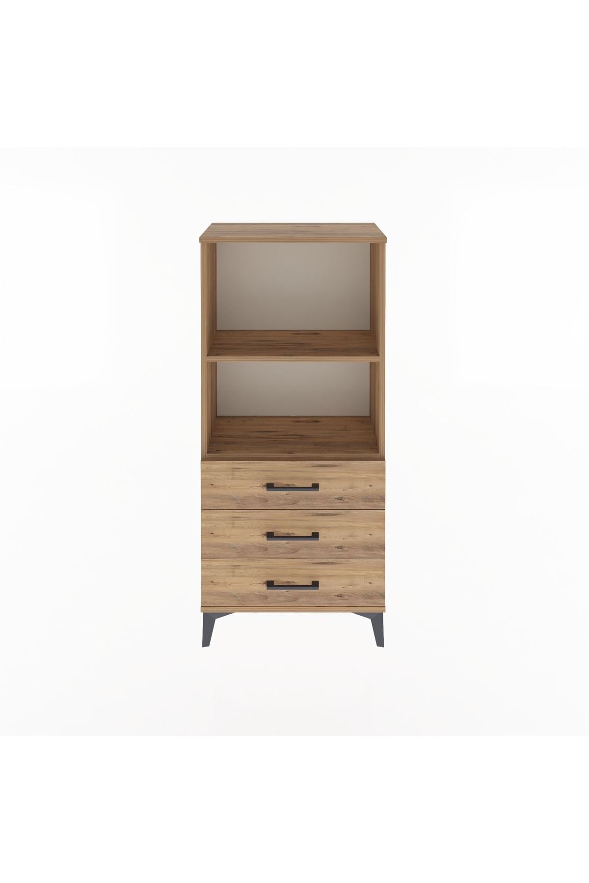 Arges Dolap 2 Raflı 3 Çekmeceli 60x30x134 - S17M050V9A