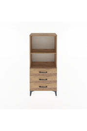 Arges Dolap 2 Raflı 3 Çekmeceli 60x30x134 - S17M050V9A