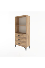 Arges Dolap 2 Raflı 3 Çekmeceli 60x30x134 - S17M050V9A