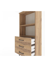 Arges Dolap 2 Raflı 3 Çekmeceli 60x30x134 - S17M050V9A