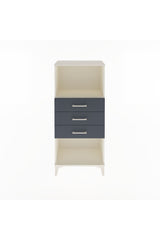 Arges Dolap Tek Raflı 3 Çekmeceli 60x30x134