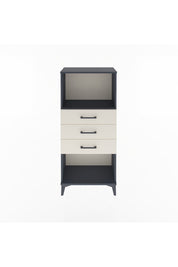 Arges Dolap Tek Raflı 3 Çekmeceli 60x30x134 - S17M051V4A