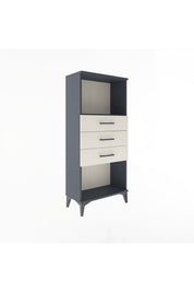 Arges Dolap Tek Raflı 3 Çekmeceli 60x30x134 - S17M051V4A