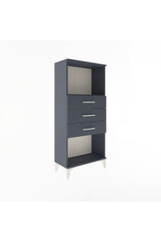 Arges Dolap Tek Raflı 3 Çekmeceli 60x30x134 - S17M051V5A