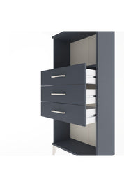 Arges Dolap Tek Raflı 3 Çekmeceli 60x30x134 - S17M051V5A