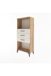 Arges Dolap Tek Raflı 3 Çekmeceli 60x30x134 - S17M051V7A