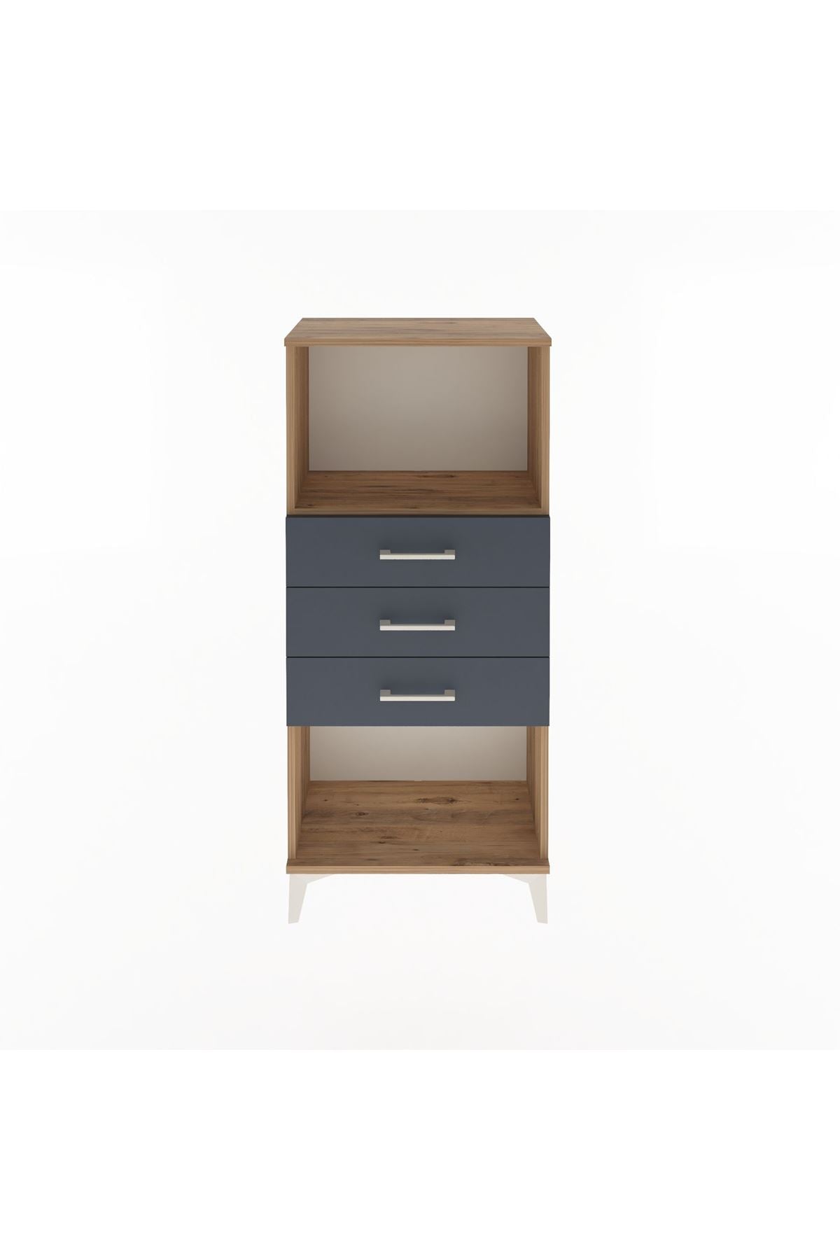 Arges Dolap Tek Raflı 3 Çekmeceli 60x30x134 - S17M051V8A