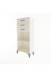 Arges Dolap Tek Raflı 3 Çekmeceli 60x30x134 - S17M052V1A