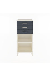 Arges Dolap Tek Raflı 3 Çekmeceli 60x30x134 - S17M052V2A