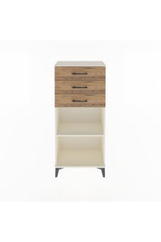 Arges Dolap Tek Raflı 3 Çekmeceli 60x30x134 - S17M052V3A