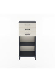 Arges Dolap Tek Raflı 3 Çekmeceli 60x30x134 - S17M052V4A