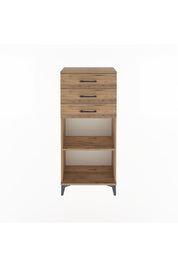 Arges Dolap Tek Raflı 3 Çekmeceli 60x30x134 - S17M052V9A