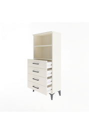 Arges Dolap 2 Raflı 4 Çekmeceli 60x30x134 - S17M053V1A