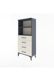 Arges Dolap 2 Raflı 4 Çekmeceli 60x30x134 - S17M053V4A