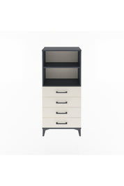 Arges Dolap 2 Raflı 4 Çekmeceli 60x30x134 - S17M053V4A