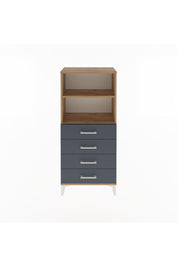 Arges Dolap 2 Raflı 4 Çekmeceli 60x30x134 - S17M053V8A