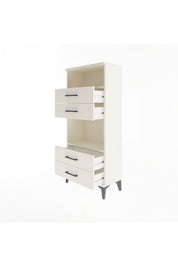 Arges Dolap 2 Raflı 4 Çekmeceli 60x30x134 - S17M054V1A