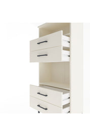 Arges Dolap 2 Raflı 4 Çekmeceli 60x30x134 - S17M054V1A